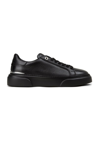 Deery Kadın Hakiki Deri Siyah Sneaker Ayakkabı - 00502zsyhe03