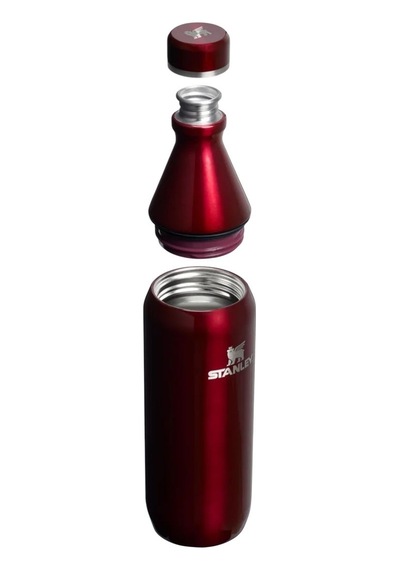 Stanley The All Day Slim Su Şişesi 0.59 L Termos Kamp Matara Bordo
