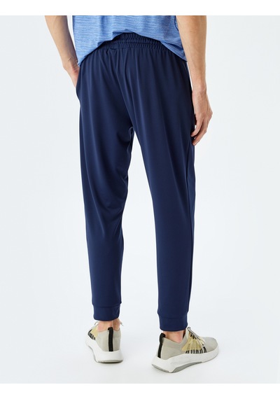 Koton Jogger Beli Bağcıklı Cepli Spor Eşofman Altı Lacivert 5wam40119nk Lacivert