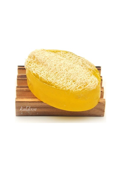 Kabak Lifli El Yapımı Doğal Limon Çiçeği Sabunu 120 G x 3 Adet