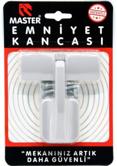Lüks Emniyet Kancası gri emk-02g