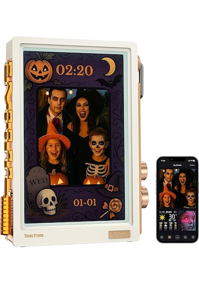 Divoom Times Frame 10.1 Akıllı Kişiselleştirilebilir Dijital Çerçeve, 64gb Beyaz