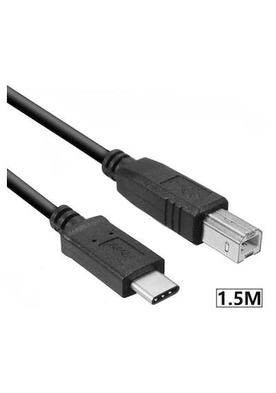 Canon E414 Telefon Tablet Bağlantı Kablosu Otg Dönüştürücü Seti Usb Yazıcı Kablosu Android Uyumlu 1,5 M