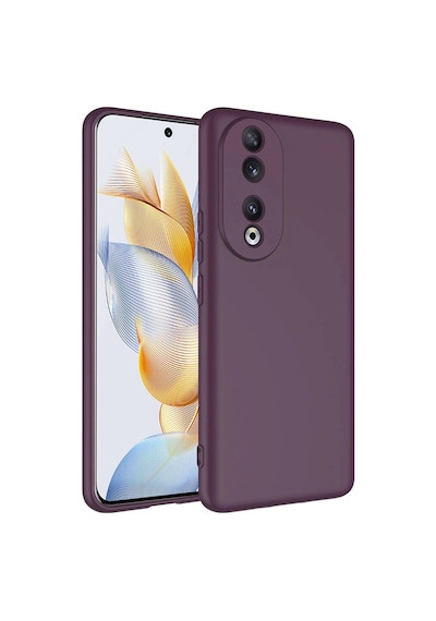Honor 90 Kılıf Zore Mara Lansman Kapak Mürdüm