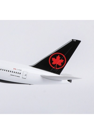 Air Canada B777 Yolcu Uçağı Model Uçak 1/157 Ölçek 47cm