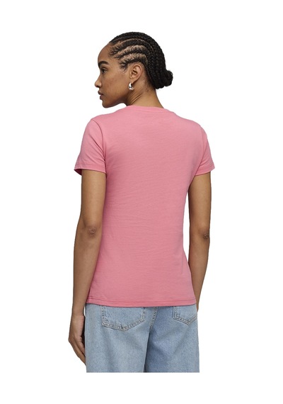 Puma Essentials No. 1 Kadın Pembe Günlük Stil T-shirt 68237125