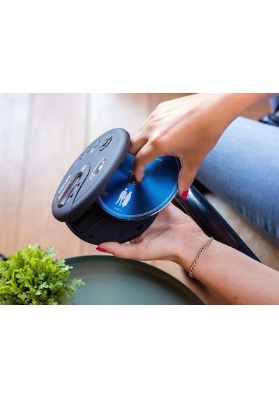 Lenco Cd-300bk - Darbeye Dayanıklı Taşınabilir Bluetooth Cd-mp3 Çalar - Siyah