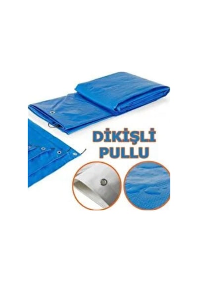 Ebatlı Branda, 3x5 Çadır 140 Gr/m2 Su Geçirmez Kamyon Saman İnşaat Gölgeeme Çadırı