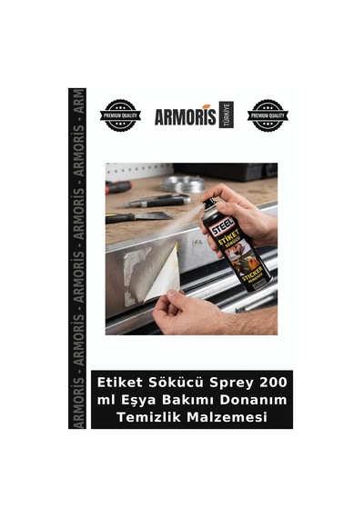 Etiket Sökücü Sprey 200 Ml Eşya Bakımı Donanım Temizlik Malzemesi