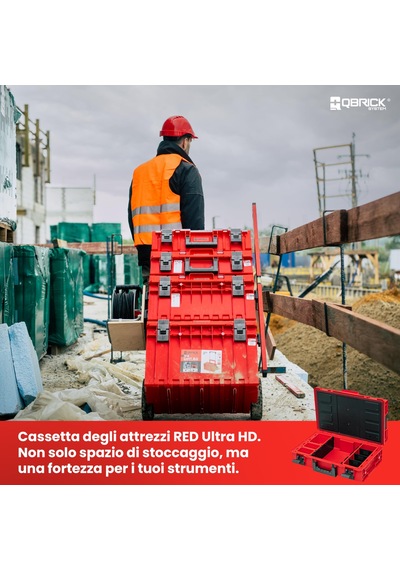 Qbrick System One 200 2.0 Profi Red Takım Çantası