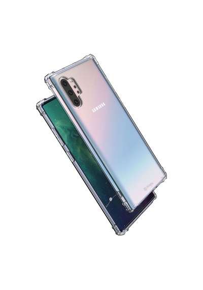 Blogy Galaxy Note 10 Plus İle Uyumlu Crystal Fit Kılıf Crystal Clear Şeffaf