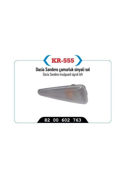 Kaya R555 Renault Camurluk Sınyalı Clıo Sembol Talha 10 Sol