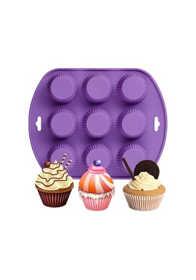 Tartolet Muffin Kek Pasta Silikon Kalıbı Goldcakes