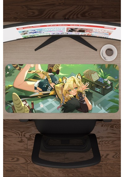 Xilonen Genshin Impact Anime Gacha V4 - 70x30 Xl Gaming Mouse Pad Fare Altlığı