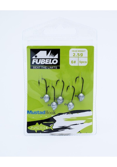 Fubelo Sharp Head 5'li Jig Head Seti - Standart