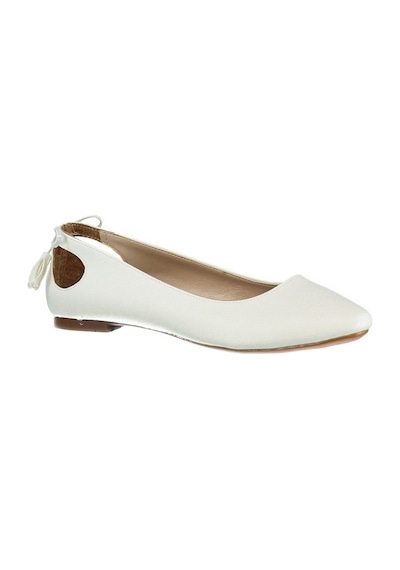 Fox Shoes Beyaz Kadın Babet B290080109 Beyaz