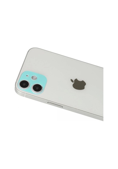 Newface - 359 - İphone 12 Rainbow Kamera Lens Koruma Cam - Edntrend - - Yeşil