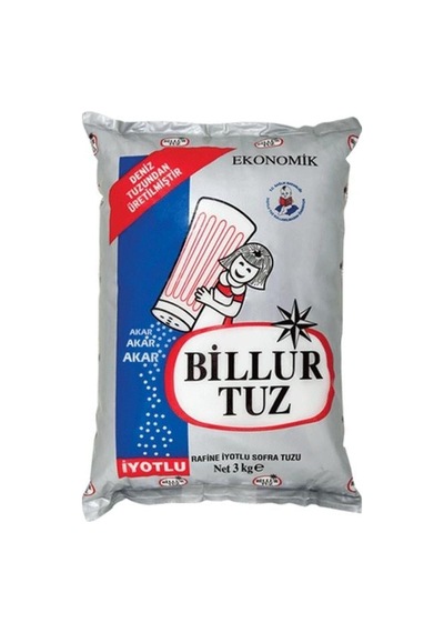 3kg Ekonomik Poşet İyotlu 1 Adet