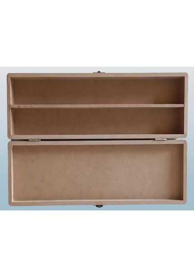 1448bng90249hobi Adn Dekoratif Şiş Kutusu Ahşap Mdf Ham Cnc Kesim Klipsli Model El Yapım