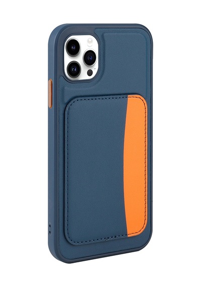Apple Uyumlu iPhone 11 Kılıf Kartlıklı Kamera Yükseltili Silikon Celikaksesuar Koyu Gri