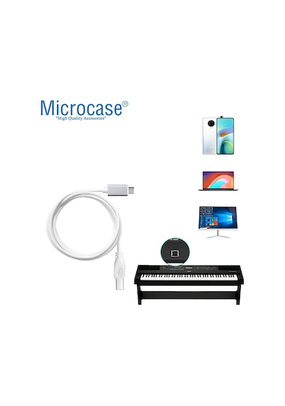 Type-c Yazıcı Kablosu Type-c To Usb B Çevirici - 1 Metre Al3188 Standart