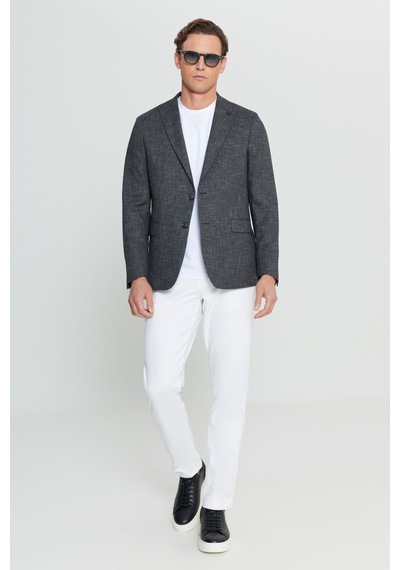 AC&Co / Altınyıldız Classics Erkek Sıyah Regular Fit Normal Kesim Kırlangıç Yaka Flamlı Kapak Cepli Blazer Ceket Siyah AC&Co / Altınyıldız Classics Erkek Sıyah Regular Fit Normal Kesim Kırlangıç Yaka Flamlı Kapak Cepli Blazer Ceket Siyah