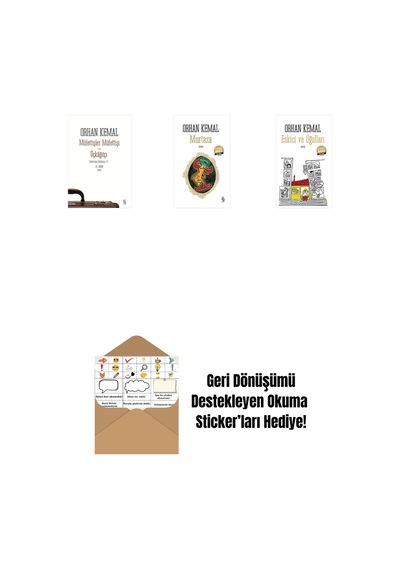 Müfettişler Müfettişi - Üçkâğıtçı 2 Kitap Bir Arada + Murtaza Midi Boy + Eskici Ve Oğulları Midi Boy + Okuma Sticker'ları