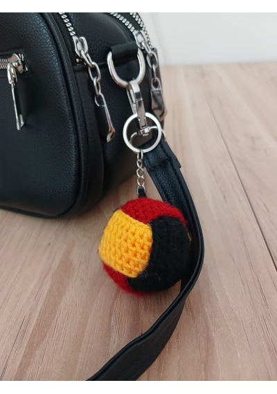 Örgü Amigurumi Top Anahtarlık