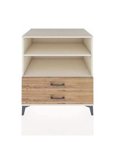 Kronos Şifonyer 2 Raflı 2 Çekmeceli 88x59x96 Aytaşı-çam Aytaşı