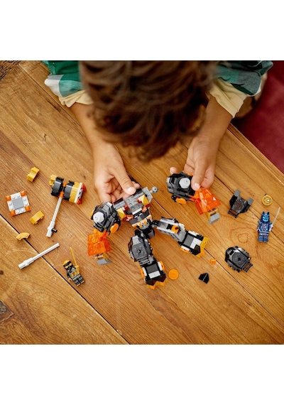 LEGO® Ninjago Cole’un Toprak Elementi Robotu 71806 7+ Yaratıcı Oyuncak Yapım Seti - 235 Parça