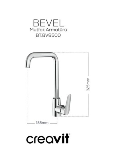 Krom Eviye Bataryası İle Modern Mutfak Tasarımı Açık Gri