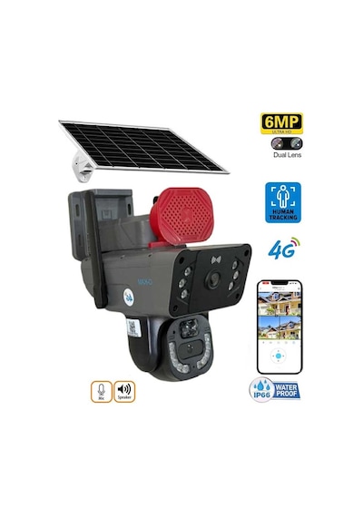 O-kam 3815 4g Dual Lens Solar Ptz Camera 2 Lens O-kam 3815 4g Dual Lens Solar Ptz Camera 2 Lens