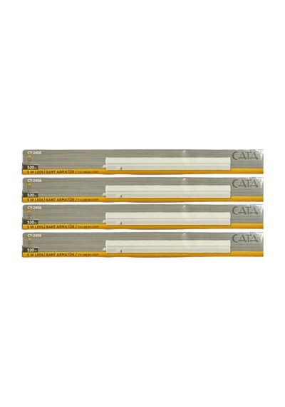 Ct-2466 5w 6400k Beyaz Ledli Bant Armatür 4 Adet