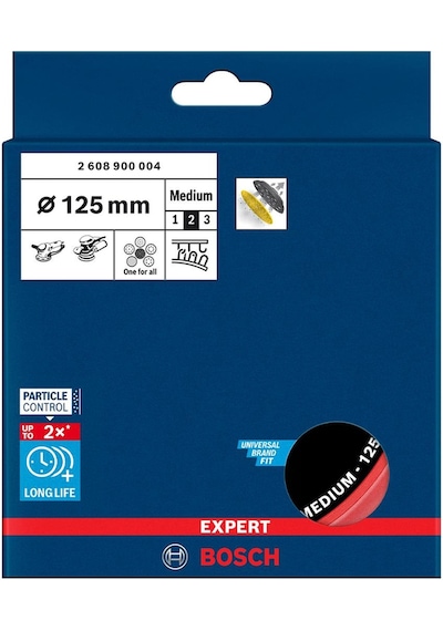 Bosch Expert Multihole Tabanlar Üniversal 125 Mm, Orta  - 2608900004