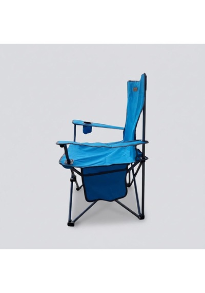 Madfox Campseat X90 Katlanır Kamp Sandalyesi Taşıma Çantalı Navy Blue Çok Renkli