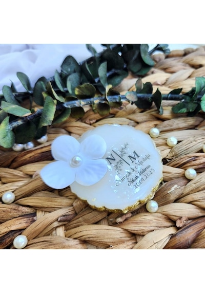Epoksi Magnet Söz Nişan Nikah Sünnet Bebek Hediliyelik K 15 Adet