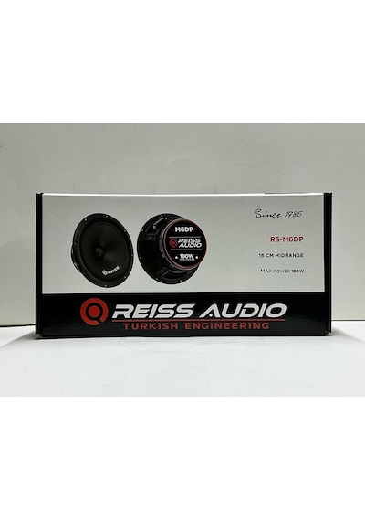 Reiss Audio Rs-m6dp 16 Cm Midrange 180 W Maksimum Güç 90 W Rms