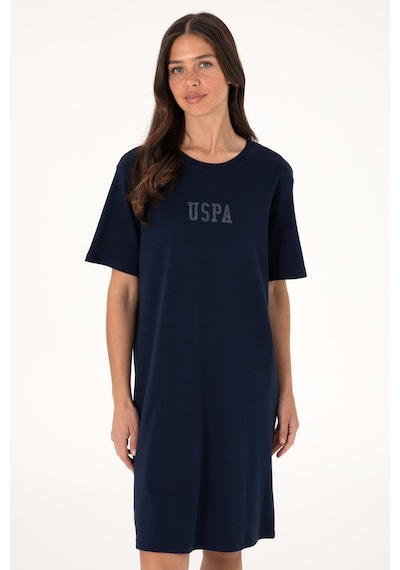 U.S. Polo Assn. Kadın Lacivert Bisiklet Yaka Mini Boy Örme Elbise 50306431-VR033 U.S. Polo Assn. Kadın Lacivert Bisiklet Yaka Mini Boy Örme Elbise 50306431-VR033