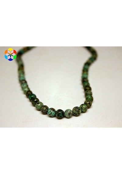 Afrika Turkuazı Taşı Royal Quality 6Mm/4 Adet