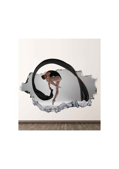 Balerin Full Hd Modern Duvar Sticker
