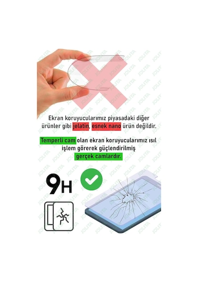 Samsung Galaxy Tab A11 + Plus 11 İnç Uyumlu Temperli Ekran Koruyucu Kırılmaz Cam X230nzaptur 11