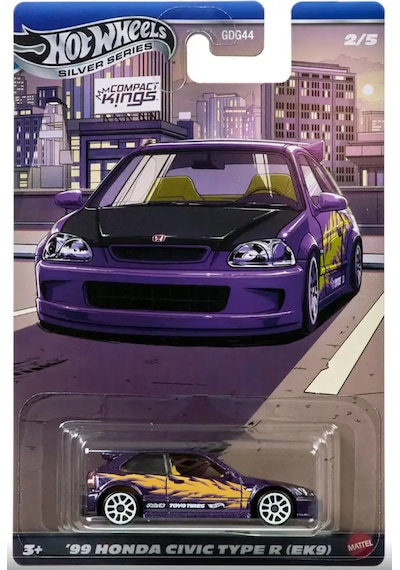 Hot Wheels Compact Kings 99 Honda Civic Type R Mor