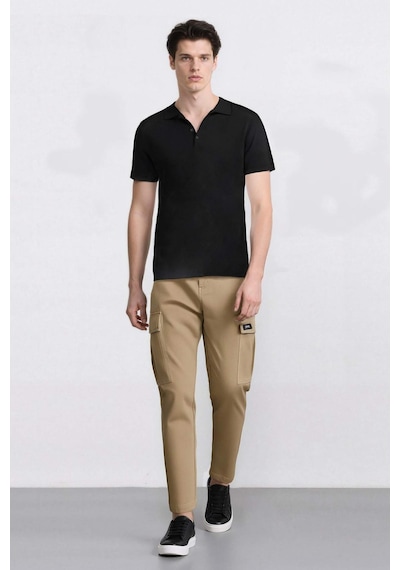 DeFacto Relax Fit Rahat Kesim Yazlık Pantolon -  Kargo Cepli Düz Paça D5967AX25SPBG220