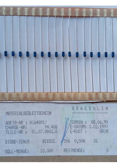 Bzx 83c5v6 5.6v 0.5w Itt Diyot 200 Adet