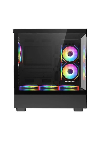 Fazeon F1 650 W 80 Plus Bronze Mesh 6x120 MM Argb Fanlı Atx Kasa