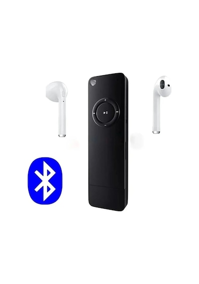 Bluetooth Lu Mp3 Player Dahili Hoparlör Kablolu Ve Kablosuz Kulaklık Ile Kullanabilme-mini Mp3 Çalar