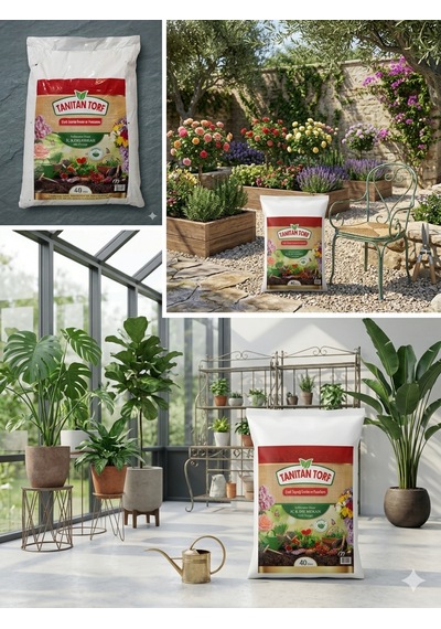 40 Lt Torf Toprak, Fide, Çiçek, Bitki Yetiştirme Torfu 40 L