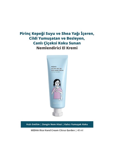 Midha Rice Hand Cream Citrus Garden
