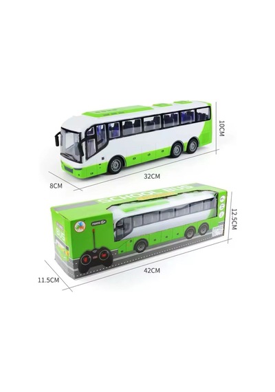 Uzaktan Kumandalı Şarjlı Oyuncak Travego Şehir Otobüsü 32 Cm Beyaz Beyaz