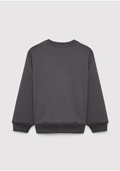 Mavi Pro Baskılı Antrasit Erkek Çocuk Sweatshirt M6s10201-70763